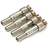Multifunctional DIY Watermelon Rind Pattern Solder Type BNC Cable Sockets - 4PCS