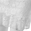 Sexy Spaghetti Strap Lace Crochet Flower Long Sleeve Women's Dress