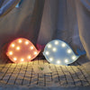 Cartoon Lovely Whale Bedroom LED Night Light