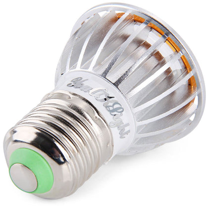 YouOKLight E27 4W 400LM Warm White LED COB Spotlight Lamp with Golden Edge