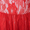 Elegant Jewel Neck Long Sleeve Floor-Length Lace Dress For Women