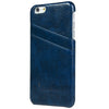 PU Leather Back Cover Case with Card Holder for iPhone 6 Plus 6S Plus 5.5 inches