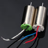 Cheerson CX - 10 / CX - 10A RC Quadcopter Spare Part 8Pcs Blades + 2Pcs Motors + 3.7V 100mAh Battery