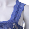 Slimming Solid Color Embroidered Sleeveless Women's Dress