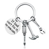 Wrench Screwdriver Hammer Keychain Keyring Gift for Father