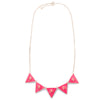 Cute Candy Color Rivet Embellished Necklace For Women