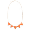 Cute Candy Color Rivet Embellished Necklace For Women
