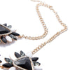 Elegant Candy Color Faux Gemstone Embellished Pendant Necklace For Women