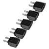 US Plug Converter EU to US Plug Adapter 5pcs
