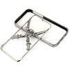 Victory 3D Skull Metal Bumper Frame Case with Safeguard Films for Apple iPhone 5S 5