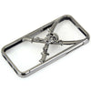 Victory 3D Skull Metal Bumper Frame Case with Safeguard Films for Apple iPhone 5S 5