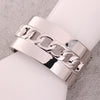 Chic Openwork Lock Shape Design Alloy Bracelet For Women