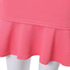 Stylish Sweetheart Neck Short Sleeves Single Breasted Flounce Dress For Women