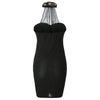 Sexy Stand-Up Collar Sleeveless Sequined Bodycon Women's Dress