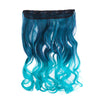 Stylish Multicolor Personality Long Wavy High Temperature Fiber Women's Hair Extension
