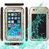 Metal Aluminum Case with Gorilla Glass Waterproof Shockproof Dustproof Full Angle Protected for iPhone 6 Plus 6S Plus
