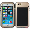 Metal Aluminum Case with Gorilla Glass Waterproof Shockproof Dustproof Full Angle Protected for iPhone 6 Plus 6S Plus