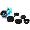 FUNIPICA Xmas Tree Multi-coating Glass 3-in-1 Fish Eye Macro 0.65X Wide Angle Lens for iPhone 6 Plus iPad Air Samsung Galaxy S6 Edge Notebook PC etc.