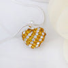 Stylish Heart Shape Rhinestone Glitter Pendent Women's Necklace