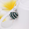 Stylish Heart Shape Rhinestone Glitter Pendent Women's Necklace