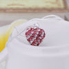 Stylish Heart Shape Rhinestone Glitter Pendent Women's Necklace