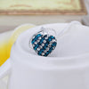 Stylish Heart Shape Rhinestone Glitter Pendent Women's Necklace
