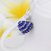 Stylish Heart Shape Rhinestone Glitter Pendent Women's Necklace