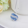 Stylish Heart Shape Rhinestone Pendent Women's Necklace