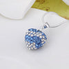 Stylish Heart Shape Rhinestone Pendent Women's Necklace