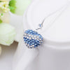 Stylish Heart Shape Rhinestone Pendent Women's Necklace
