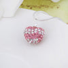 Stylish Heart Shape Rhinestone Pendent Women's Necklace