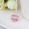 Stylish Heart Shape Rhinestone Pendent Women's Necklace