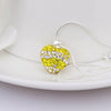 Stylish Heart Shape Rhinestone Pendent Women's Necklace