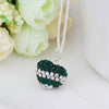 Stylish Heart Shape Rhinestone Pendent Women's Necklace