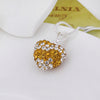 Stylish Heart Shape Rhinestone Pendent Women's Necklace