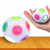 Football Cube Magic Rainbow Ball Puzzle Relief Toys