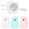 Silicone Night Lamp Colorful Light Pat Night Lamp Large White Bear
