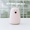 Silicone Night Lamp Colorful Light Pat Night Lamp Large White Bear