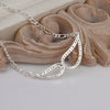 Fashionable Eyepatch Hollow Out Solid Color Women's Anklet