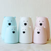Silicone Night Lamp Colorful Light Pat Night Lamp Large White Bear