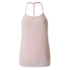 Concise Spaghetti Strap Solid Color Backless Tank Top For Women