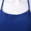 Concise Spaghetti Strap Solid Color Backless Tank Top For Women