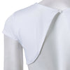 Stunning Scoop Neck Short Sleeve Backless Dress For Women