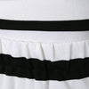 Stylish Square Neck Striped Suit For Women
