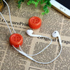 Round Button Shape Headphone Cord Wrap Organizer Cable Winder Bobbin 2pcs / Pack