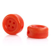 Round Button Shape Headphone Cord Wrap Organizer Cable Winder Bobbin 2pcs / Pack