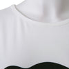 Stylish Scoop Collar Short Sleeve Floral Print Asymetrical Plus Size Women's T-Shirt