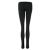 Active Elastic Waist Letter Print Skinny Pants