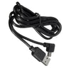 USB 2.0 A Male Plug to Mini 5 Pin Left Angled 90 Degree Plug Data Cable 1.5M