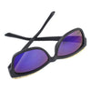 Stylish Hollow Out Alloy Embellished Full Frame Sunglasses For Women